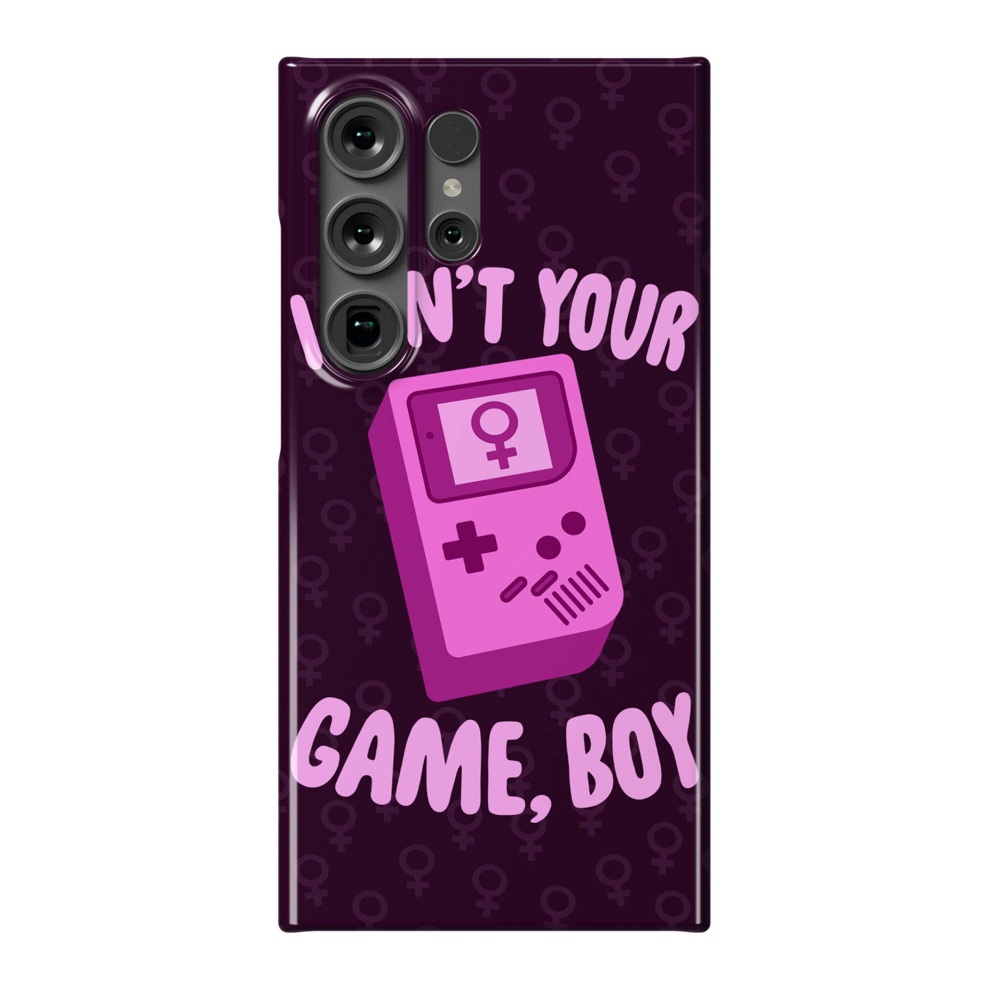 I Ain't Your Game, Boy Phone Case
